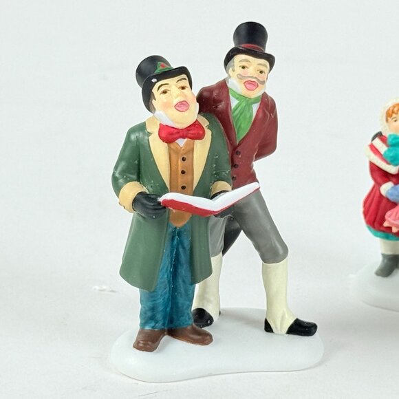 Dept 56 Heritage Village Christmas Carolers Set of 3 58631 Accessory w/Box - Picture 2 of 12